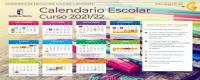 Calendario escolar Curso 2021/2022
